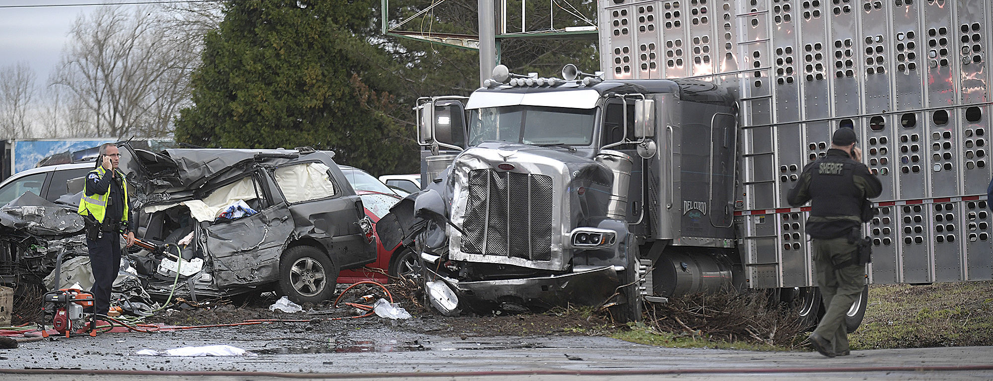 Goldfish Farm and Highway 20 Collision11